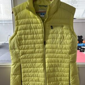 Columbia Women's Yellow Puffer Vest